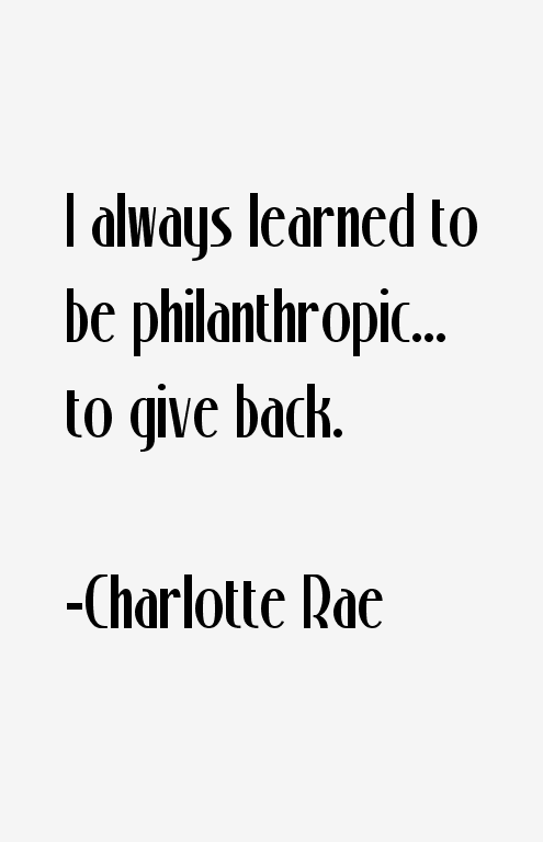 Charlotte Rae Quotes
