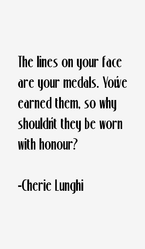 Cherie Lunghi Quotes
