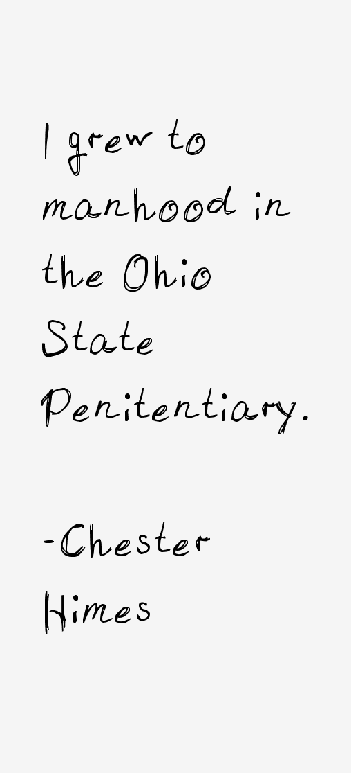 Chester Himes Quotes