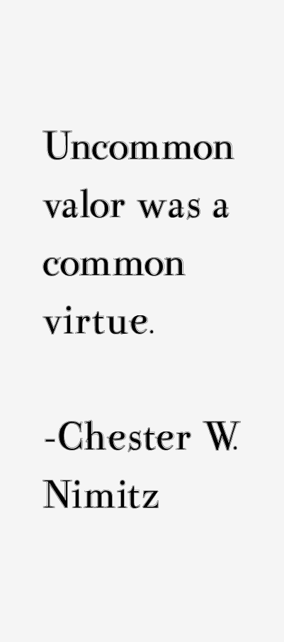 Chester W. Nimitz Quotes