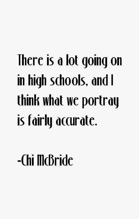 Chi McBride Quotes