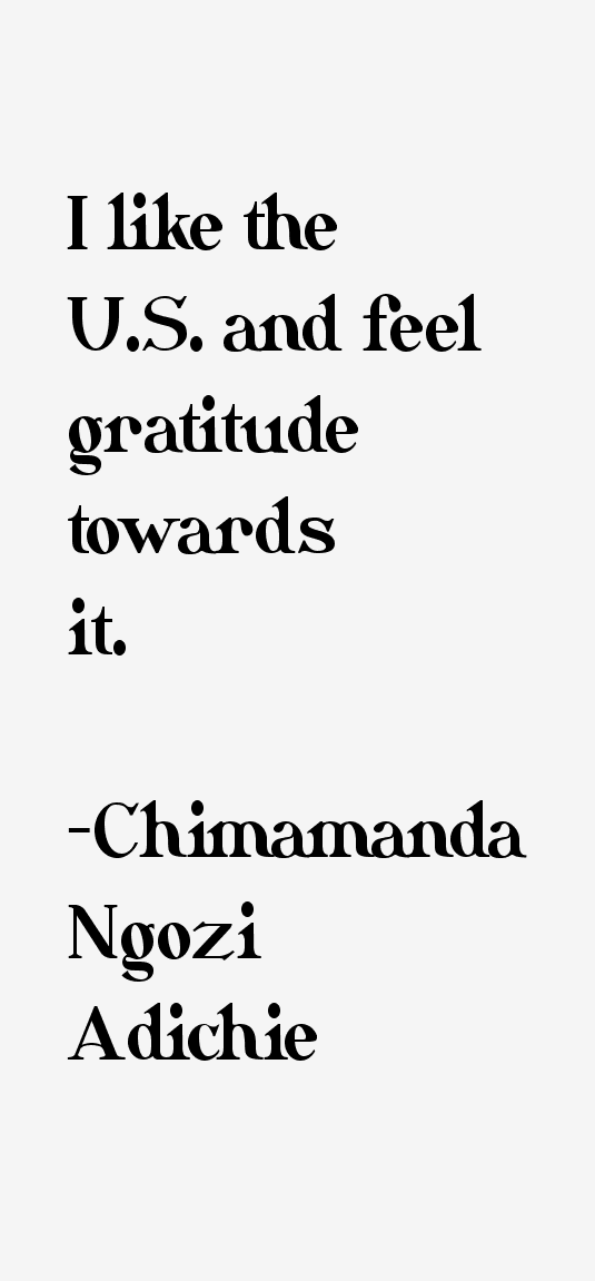 Chimamanda Ngozi Adichie Quotes