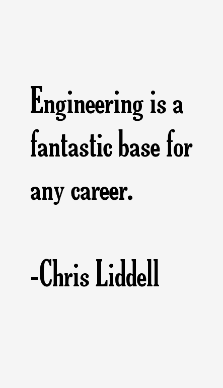 Chris Liddell Quotes