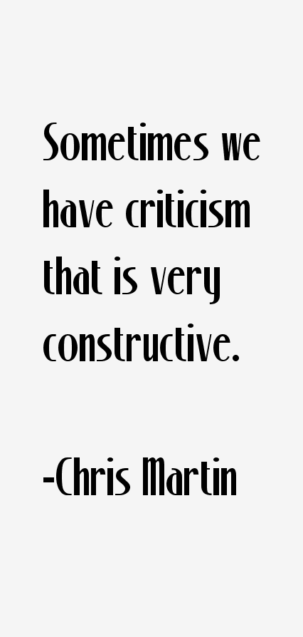 Chris Martin Quotes
