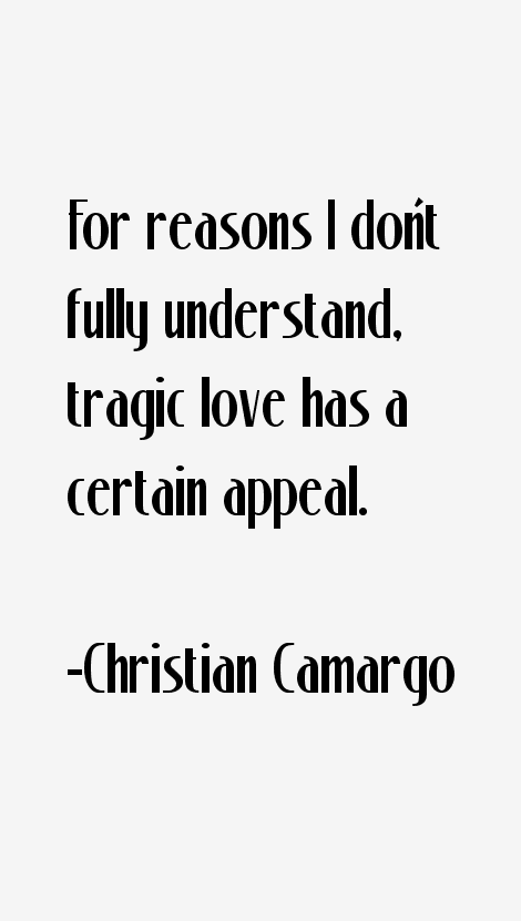 Christian Camargo Quotes