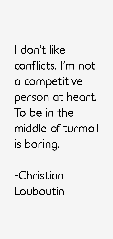 Christian Louboutin Quotes