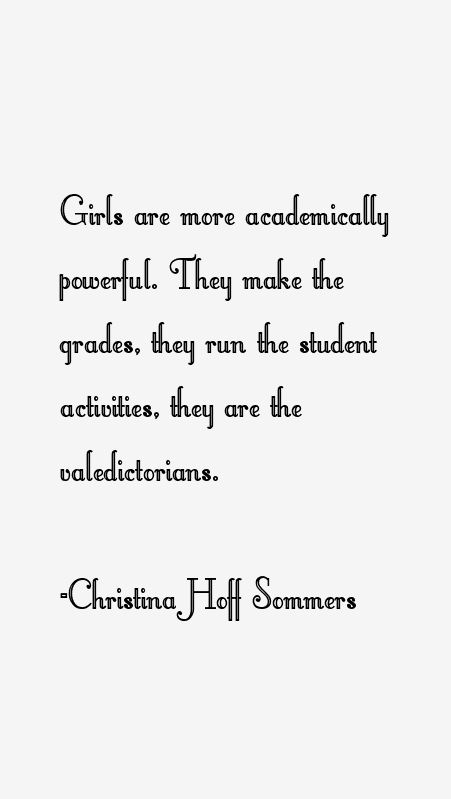 Christina Hoff Sommers Quotes
