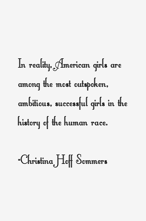 Christina Hoff Sommers Quotes