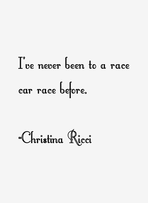 Christina Ricci Quotes