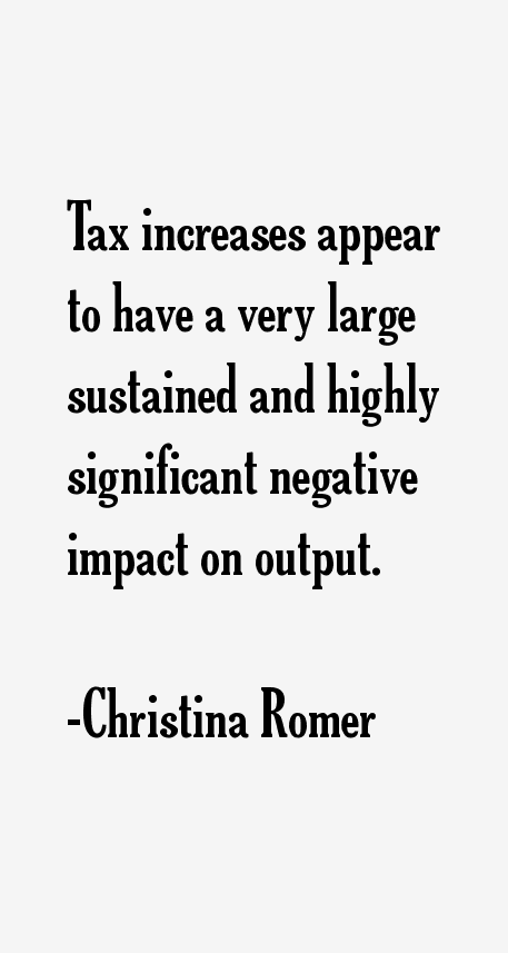 Christina Romer Quotes