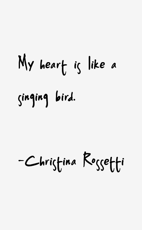 Christina Rossetti Quotes