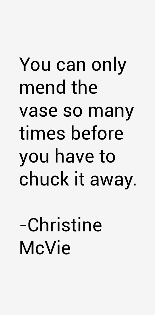 Christine McVie Quotes