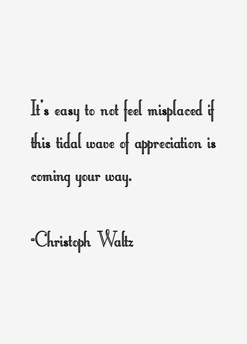 Christoph Waltz Quotes