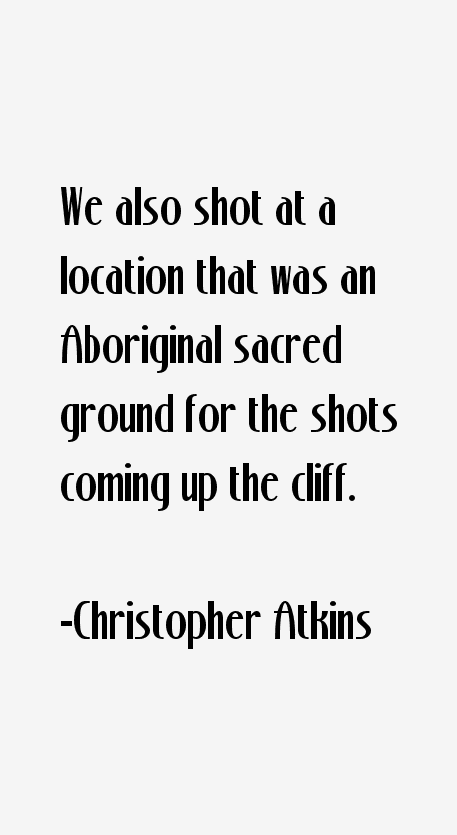 Christopher Atkins Quotes
