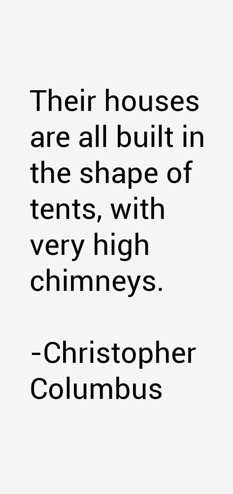 Christopher Columbus Quotes
