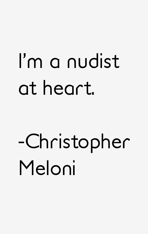 Christopher Meloni Quotes
