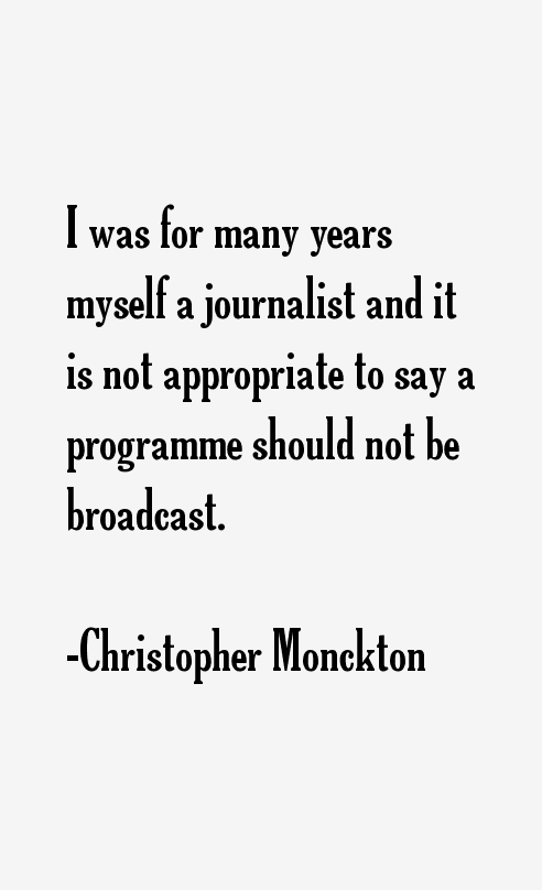 Christopher Monckton Quotes
