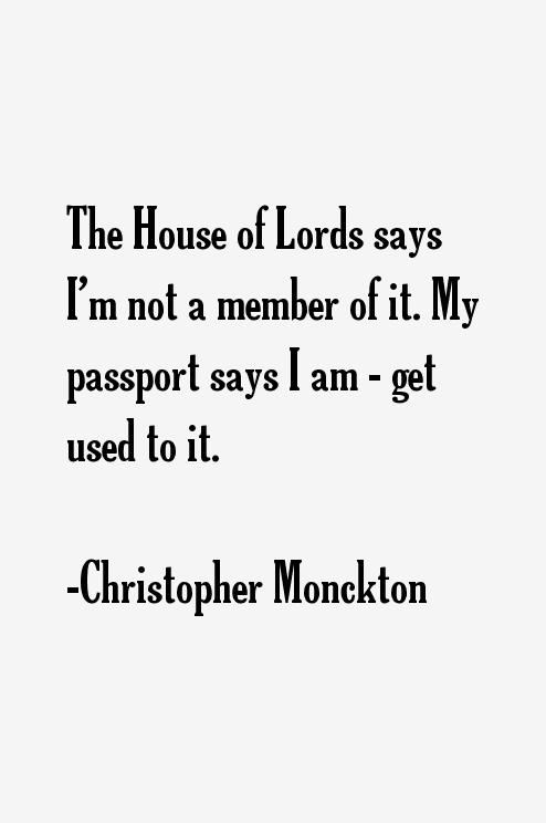 Christopher Monckton Quotes