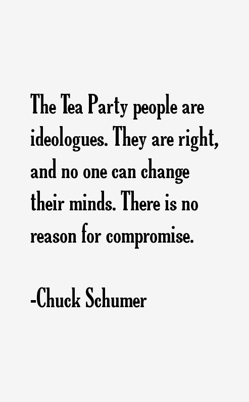 Chuck Schumer Quotes