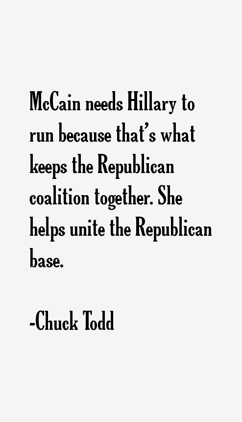 Chuck Todd Quotes