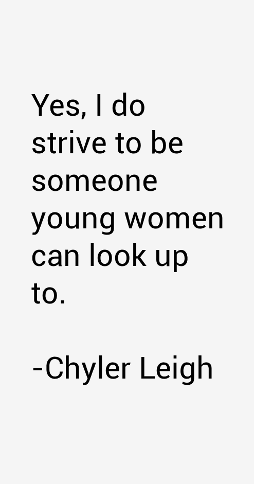 Chyler Leigh Quotes
