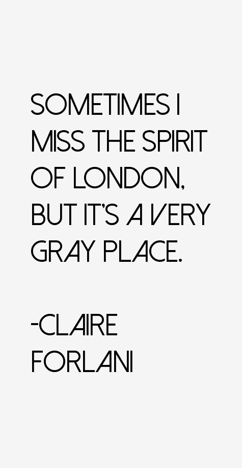 Claire Forlani Quotes