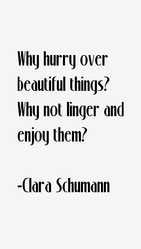 Clara Schumann Quotes