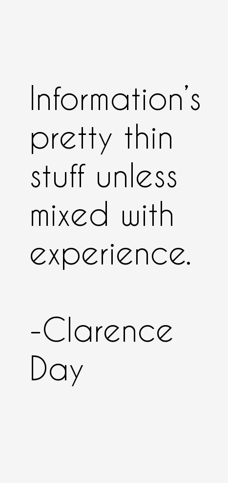 Clarence Day Quotes