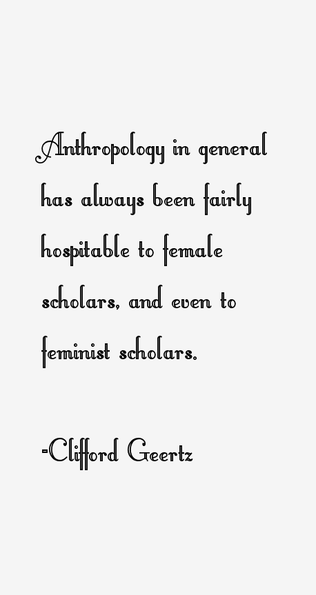 Clifford Geertz Quotes