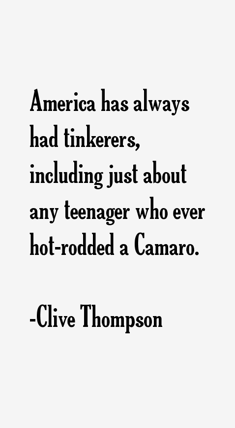 Clive Thompson Quotes