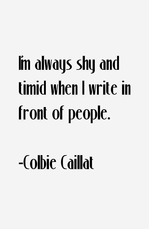 Colbie Caillat Quotes