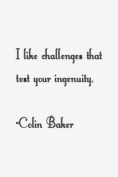 Colin Baker Quotes