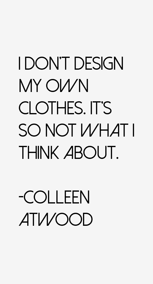 Colleen Atwood Quotes