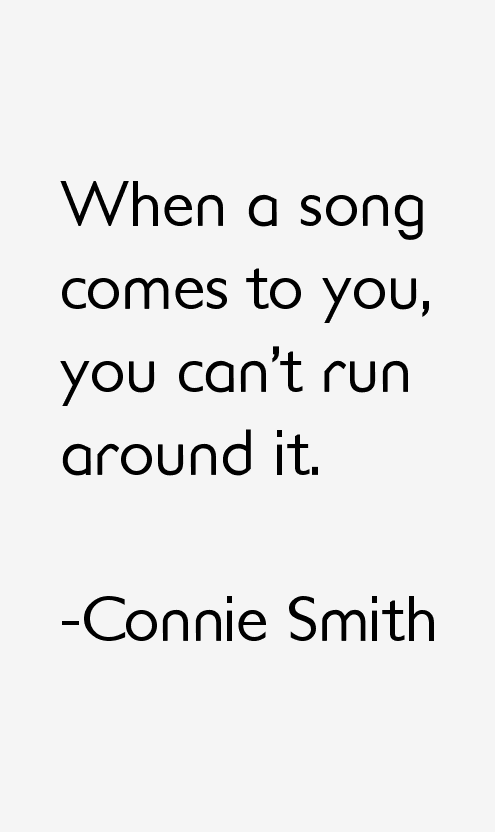 Connie Smith Quotes