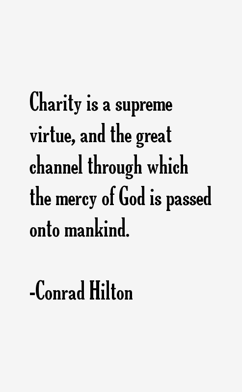 Conrad Hilton Quotes