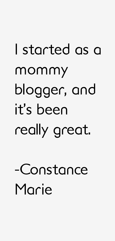 Constance Marie Quotes