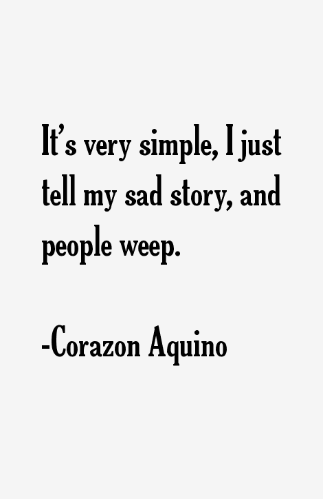 Corazon Aquino Quotes
