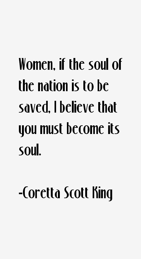 Coretta Scott King Quotes