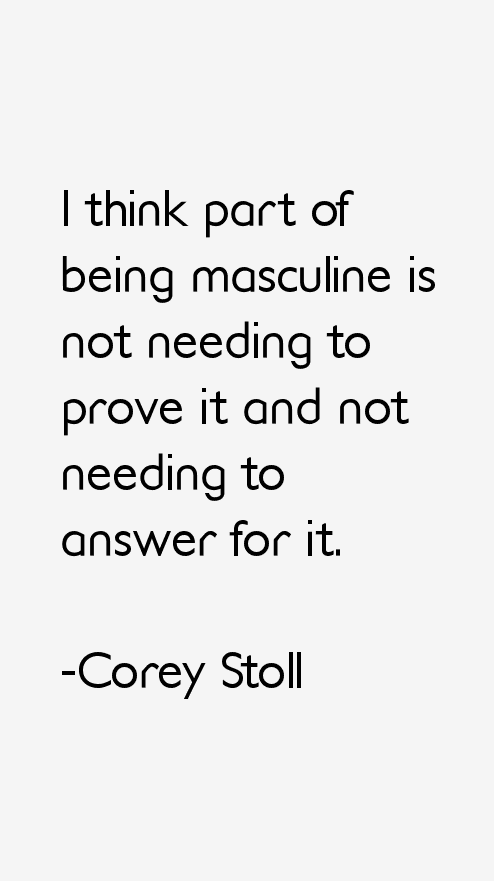 Corey Stoll Quotes
