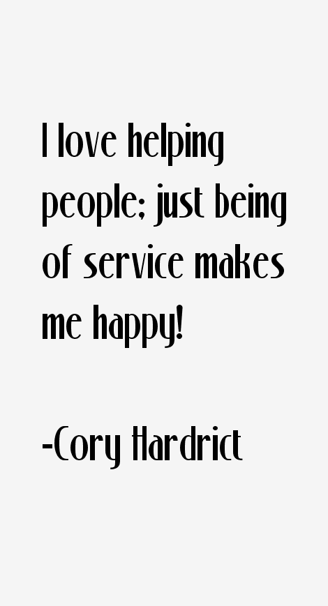 Cory Hardrict Quotes