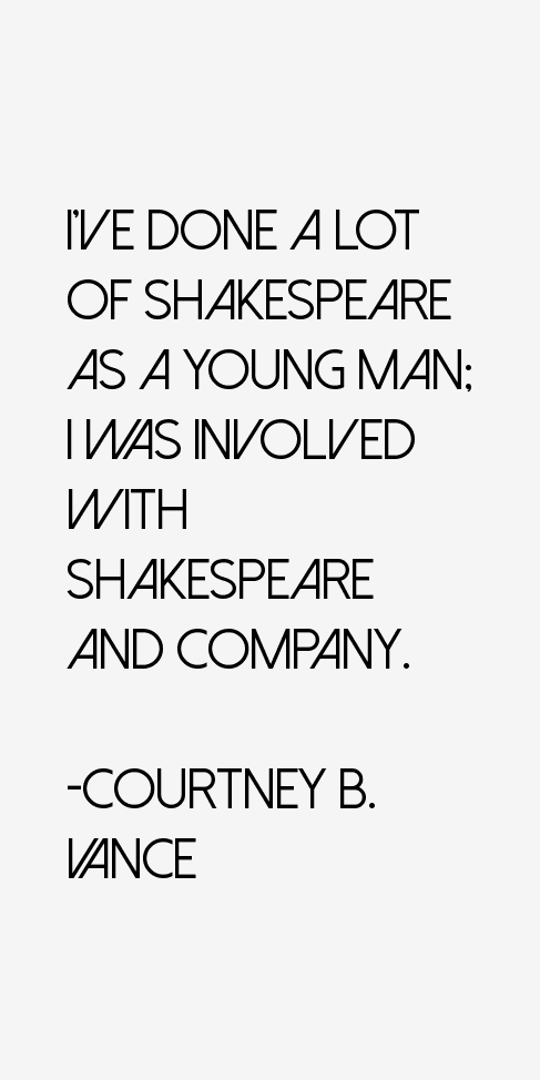 Courtney B. Vance Quotes