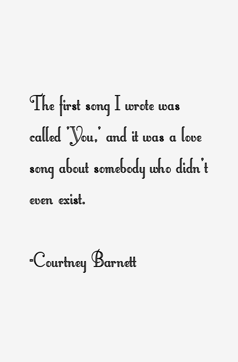 Courtney Barnett Quotes