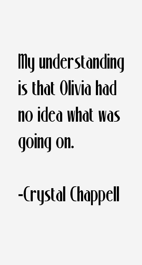 Crystal Chappell Quotes