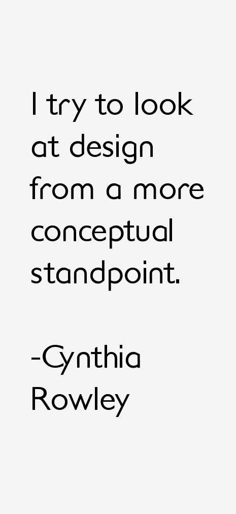 Cynthia Rowley Quotes