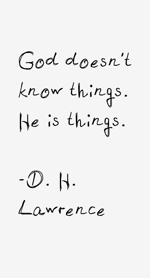 D. H. Lawrence Quotes