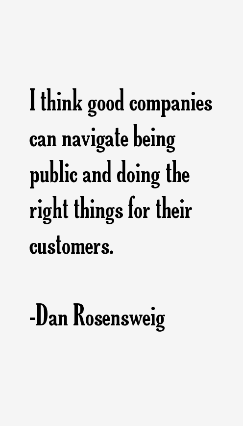 Dan Rosensweig Quotes