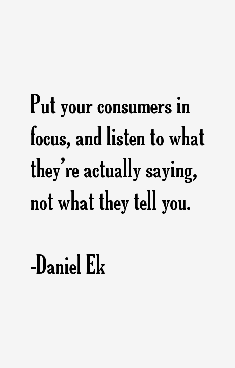 Daniel Ek Quotes