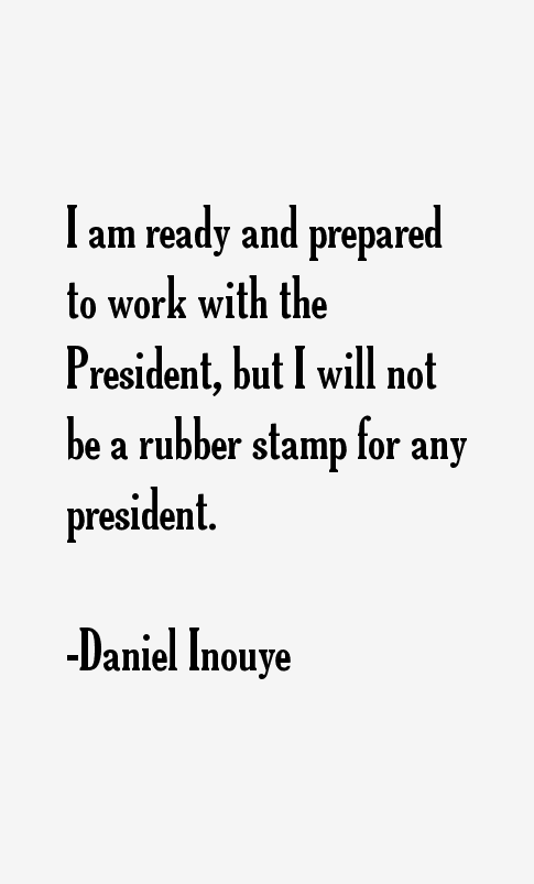 Daniel Inouye Quotes