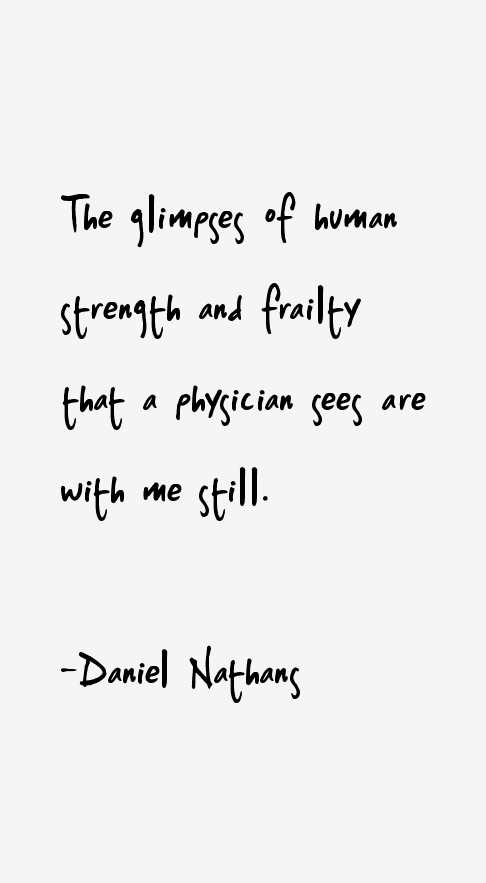 Daniel Nathans Quotes