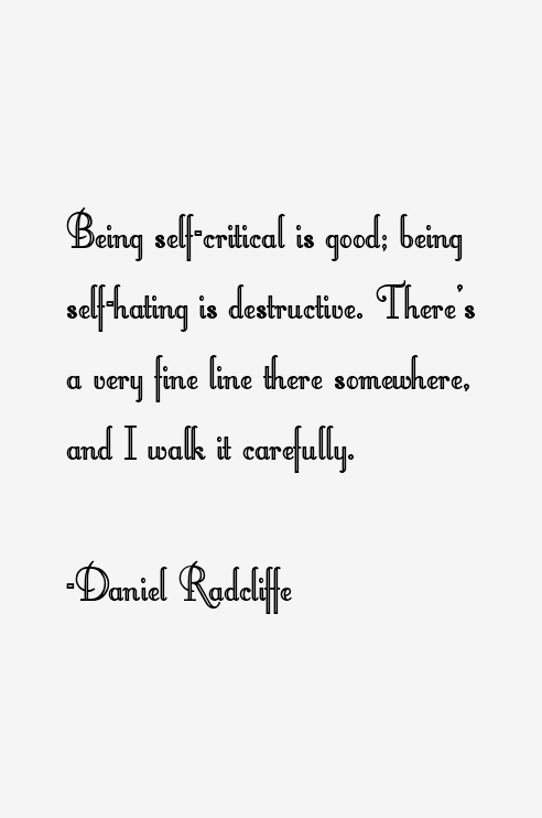 Daniel Radcliffe Quotes
